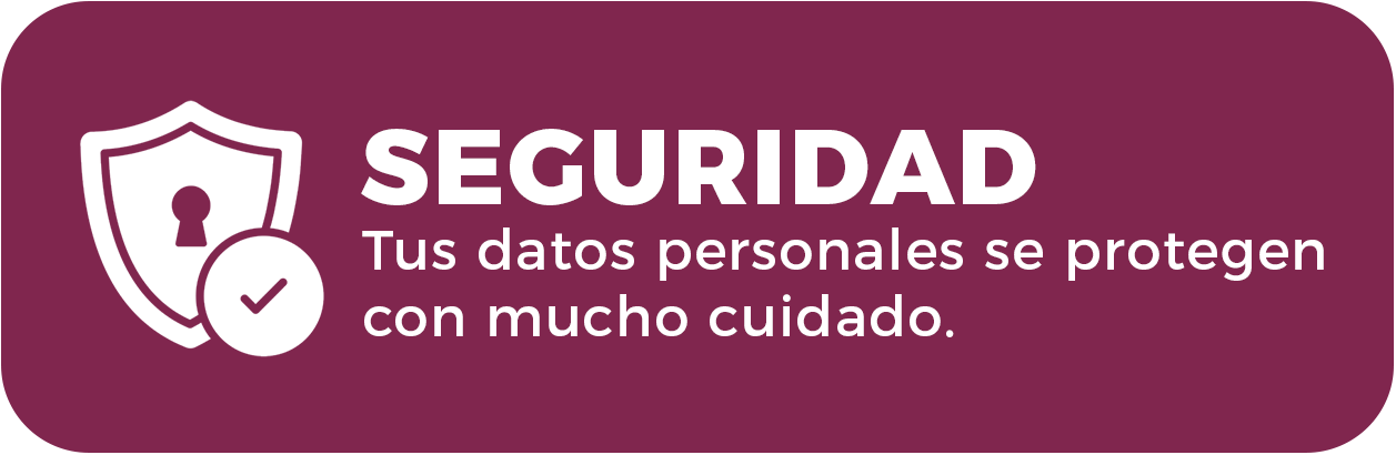 Seguridad - Tus datos personales se protegen con mucho cuidado